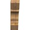 Ekena Millwork Balboa Slat Rough Sawn Bracket, Western Red Cedar, 6"W x 22"D x 22"H BKT06X22X22BOA06RWR - alternate 2